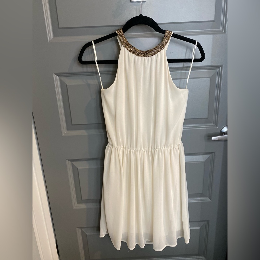 Zara white dress